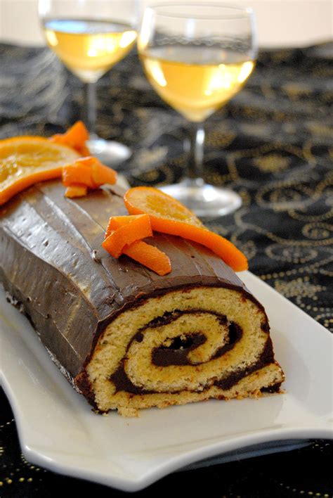 Bûche Au Chocolat Et à L Orange Recettes My Girly Popotte