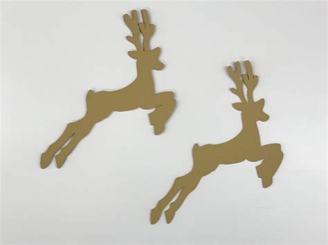 Large Blank Reindeer Cutouts, Christmas Reindeer, DIY Reindeer - Etsy