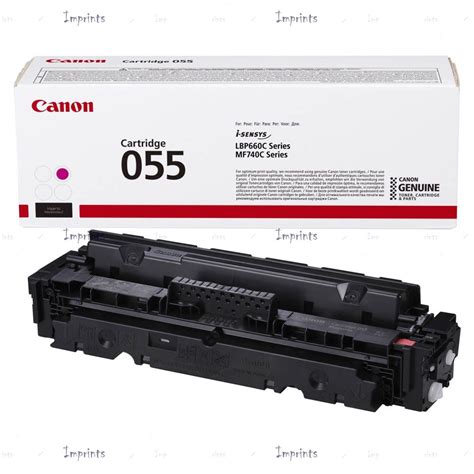 Картридж Canon Cartridge 055 Magenta пурпурный для принтера Canon