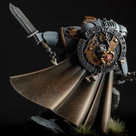 Some Details Of My Latest Space Wolf Champion Space Wolves Warhammer