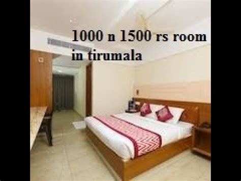 N Rs Accomodation Room Un Tirumala Tirupathi Tamil English