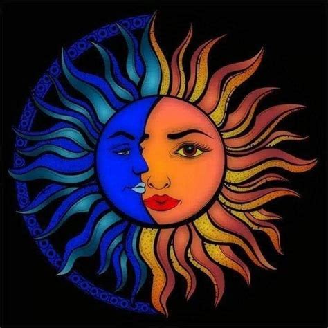 Pin By Syl Cobos On Luna Y Sol Sun Painting Moon Painting Moon