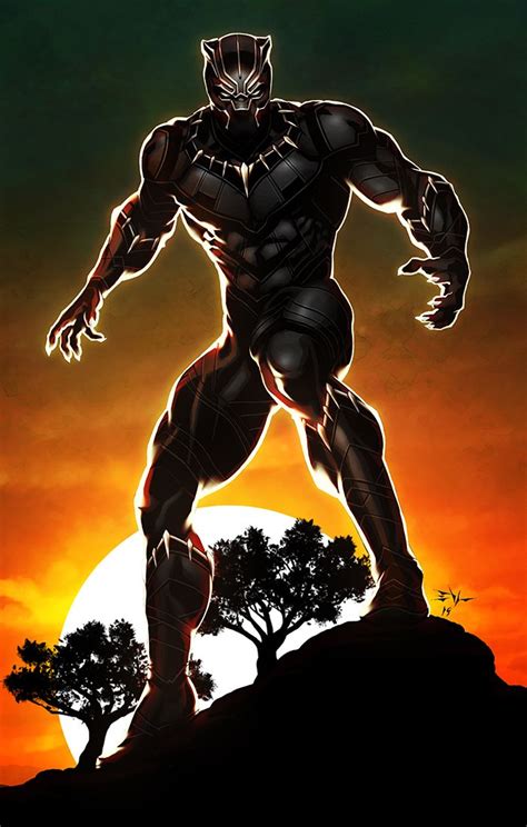 Black Panther By Erikvonlehmann On