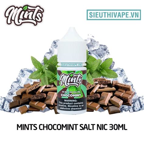 Minst Chocomint Ml Tinh D U Salt Nic M