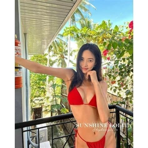 Swimsuit Women S Sexy Triangle Bikini Two Piece Vacation Travel Korean Style Strap Fashion Beach