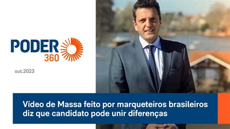 Vídeo de Massa feito por marqueteiros brasileiros diz que candidato