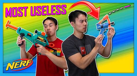 Nerf Blasters From The 90s Are Weird Youtube