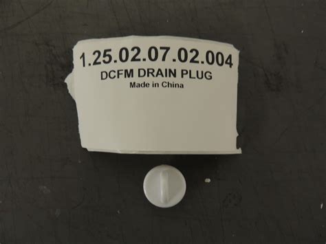 Dcfm Drain Plug Danby Appliance Parts