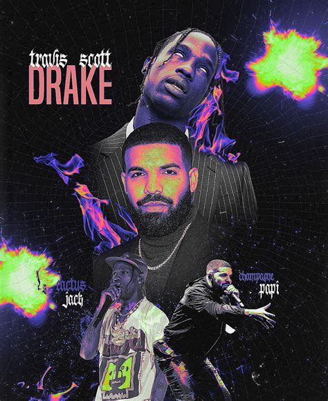 Travis scott ft Drake :: Behance