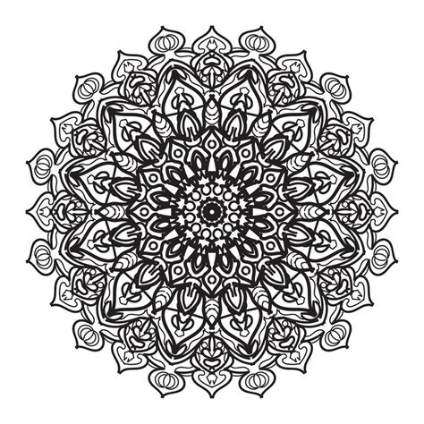 Mehndi Indian Henna Tattoo Pattern Or Background Vector Art At