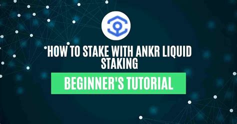 How You Can Stake With Ankr Liquid Staking Altcoin Buzz