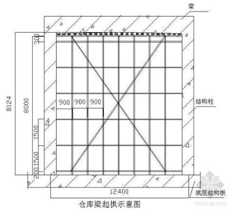 深圳某仓库高支模施工方案及计算书 主体结构 筑龙建筑施工论坛