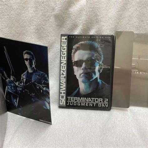 Terminator 2 judgement day DVD 終結者2審判日DVD 金屬封面及小冊子 二手或全新影碟 CD 影音