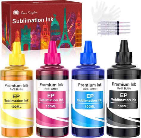 Hiipoo Encre Sublimation Pour Imprimantes Jet D Encre Supertank Et