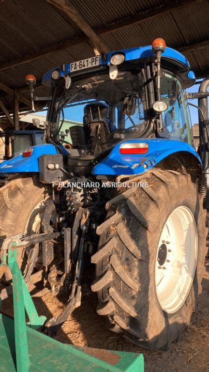 NEW HOLLAND T6 140 AUTO COMMAND D Occasion Tracteur Agricole 121 Ch