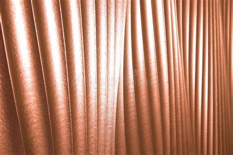 Copper Colored Leather Texture Or Background Stock Photo Image Of