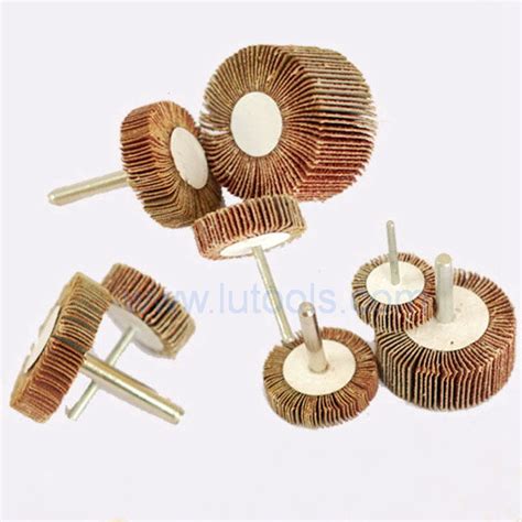 Abrasive Flap Wheel with Shaft from China manufacturer - Quality drill ...