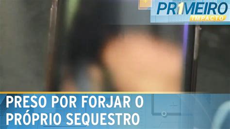 Homem é preso após forjar o próprio sequestro e criar falso cativeiro