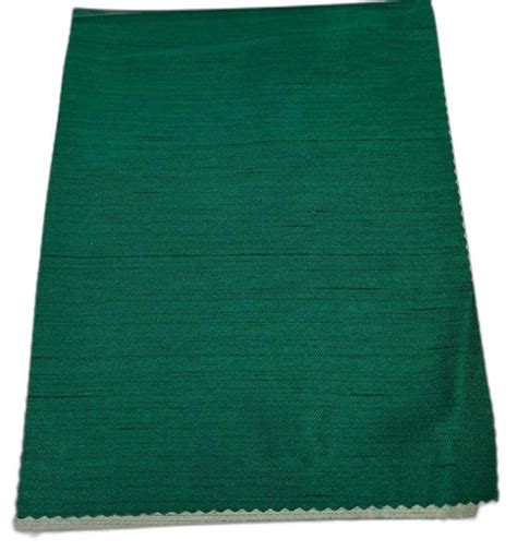 Green Plain Banglori Silk Fabric At Rs Meter