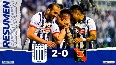 RESUMEN EXTENDIDO Alianza Lima Vs FBC Melgar 2 0