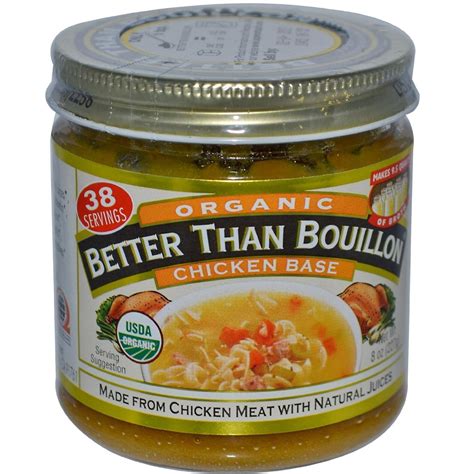 Better Than Bouillon Organic Chicken Base 8 Oz Walmart