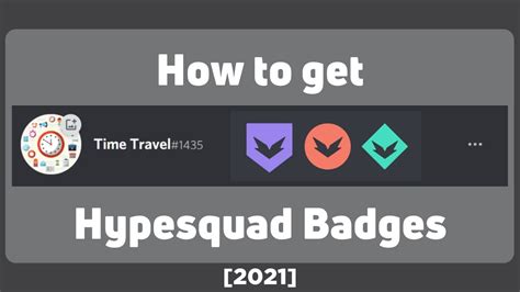 How To Get Free Hypesquad Badges On Discord 2021 Youtube