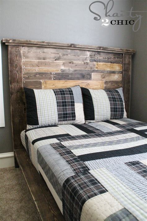 How To Build A Pallet Headboard Headboard