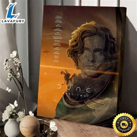 Dune Part Two Movie 2023 Poster Canvas - Lavafury