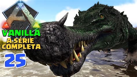 Domando Um Casal De Crocodilo Imperador Ark Survival Evolved Vanilla