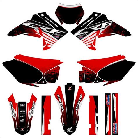 Kit Gr Fico Adesivo Carenagem Crf Fosco Textura Mm