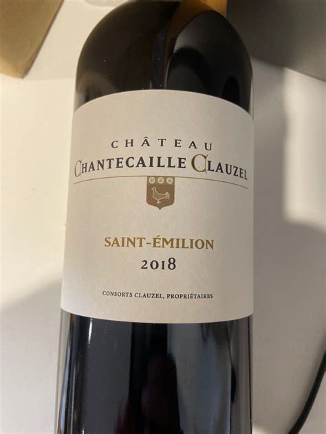 2018 Château Chantecaille Clauzel France Bordeaux Libournais St