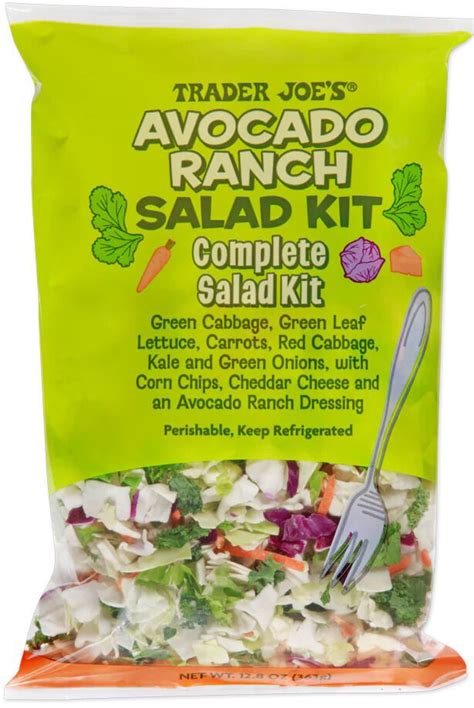 Ranch Dressing Salad Kits Avocado Ranch Salad Kit