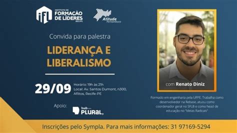 O IFL Recife convida para o evento Liderança e Liberalismo