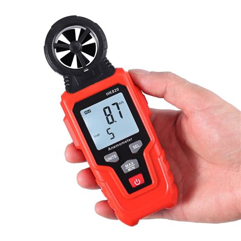 Proster For Digital Led Anemometer Wind Speed Meter Air Velocity