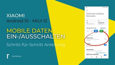 Mobile Daten Ein Ausschalten Xiaomi Android Miui Youtube