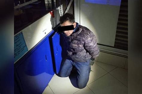 Policías Atrapan A Ladrón En Pleno Robo A Tienda Telcel En Texmelucan E