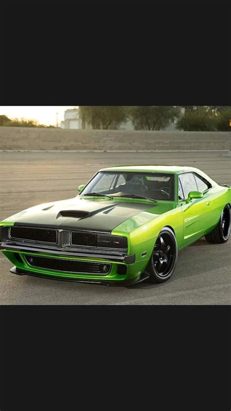 1969 Dodge Charger Hellcat #dodge #charger #hellcat #muscle car # ...