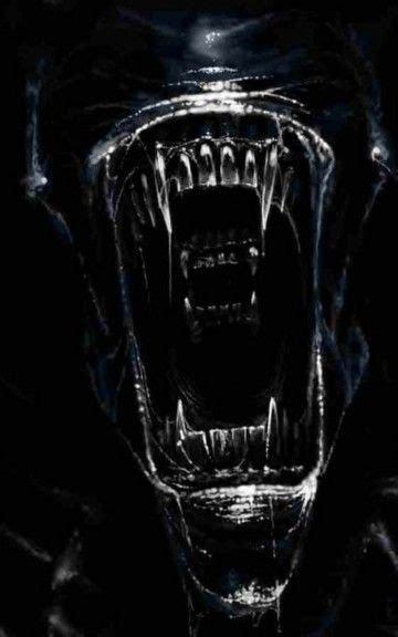 Alien Mouth Horror Android Wallpaper Phone Wallpapers Alien Mouth