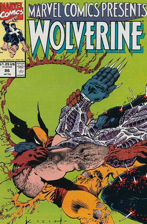 Marvel Comics Presents 86 VF Marvel Wolverine Sam Kieth Comic