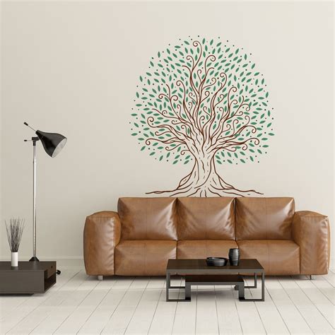 Sticker Arbre De Vie Dessin Stickers Arbres Adhésifs Stickerdeco fr