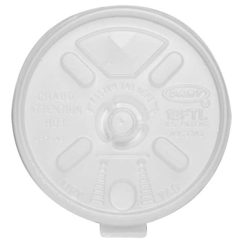 Styrofoam Cup Lids 12 Oz 100 Count Hanson Beverage Service