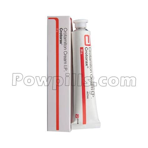 Buy Crotorax Cream (Crotamiton) Online At Powpills