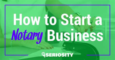 How To Start A Notary Business Essential Steps And Tips