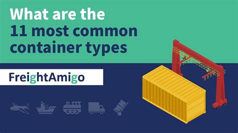 The Most Common Container Types | Shipping Tips | FreightAmigo