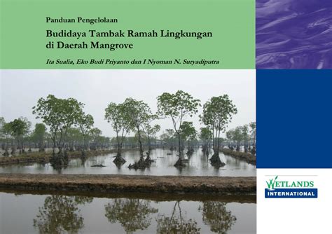 Pdf Panduan Pengelolaan Budidaya Tambak Ramah Lingkungan Di Daerah