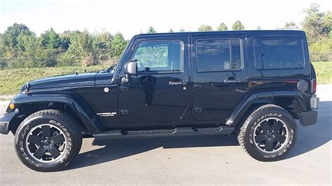 Sold012 Jeep Wrangler Sahara Unlimited 4 Door 4x4 28k 1 Owner Dual Top For Sale Call 855 507