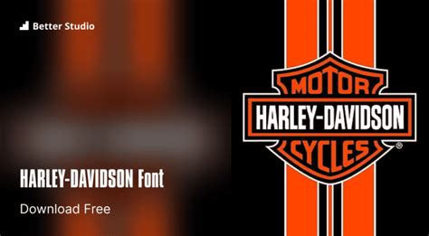 Harley-Davidson Font: Download Free Font & Logo