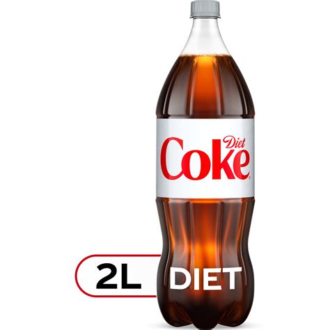 Diet Coke Zero Caffeine Free Diet Cola Soda Pop, 2 Liters Bottle ...