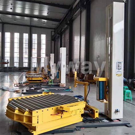 Automatic Pallet Stretch Wrapping Machine