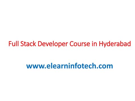 Ppt Full Stack Developer Course In Hyderabad Powerpoint Presentation Id11441702